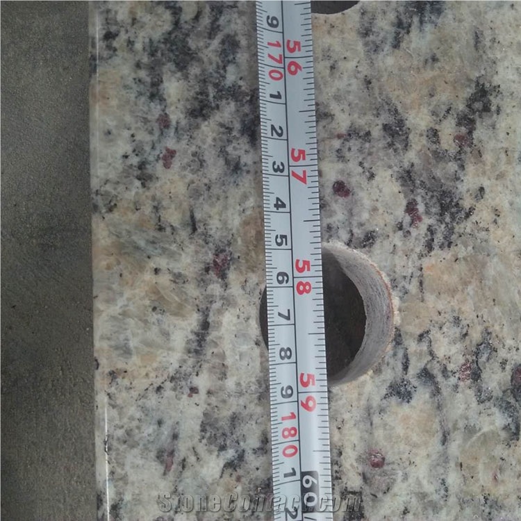 Santa Cecila Granite Countertops Customized Vanity