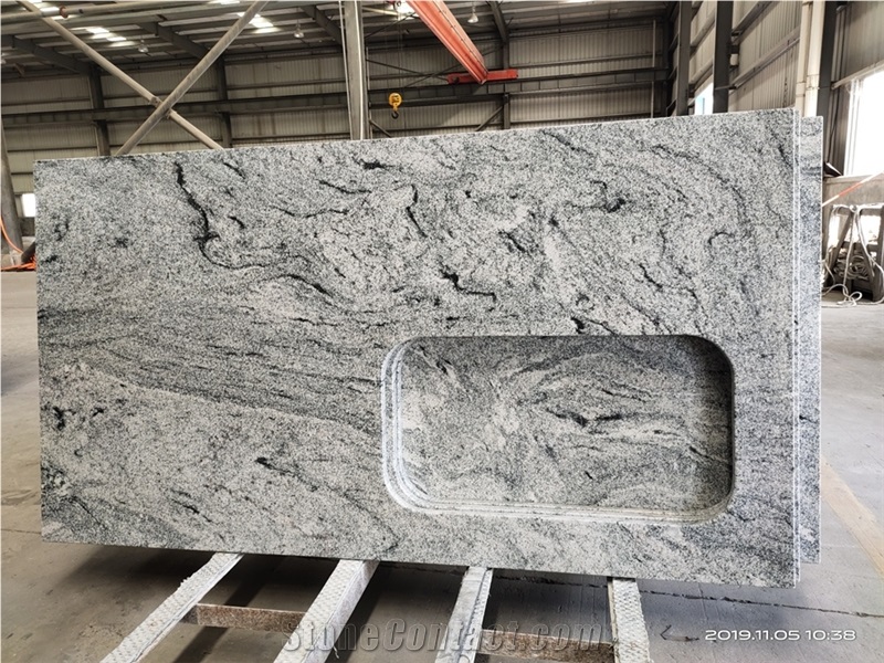 Viscount White Granite Island Top Counter Top