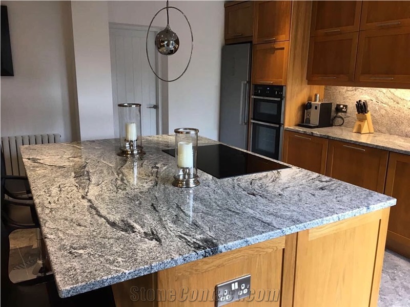 Viscount White Granite Island Top Counter Top