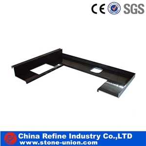 Absolute Black Granite Kitchen Counter Tops