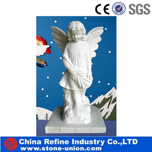 Abstract Angel Hand Carving Craft Stone, Statue