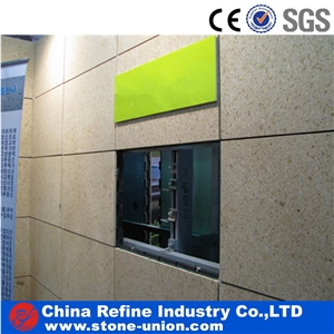 American Gold Brazil Granite Tiles Slabs for Wall