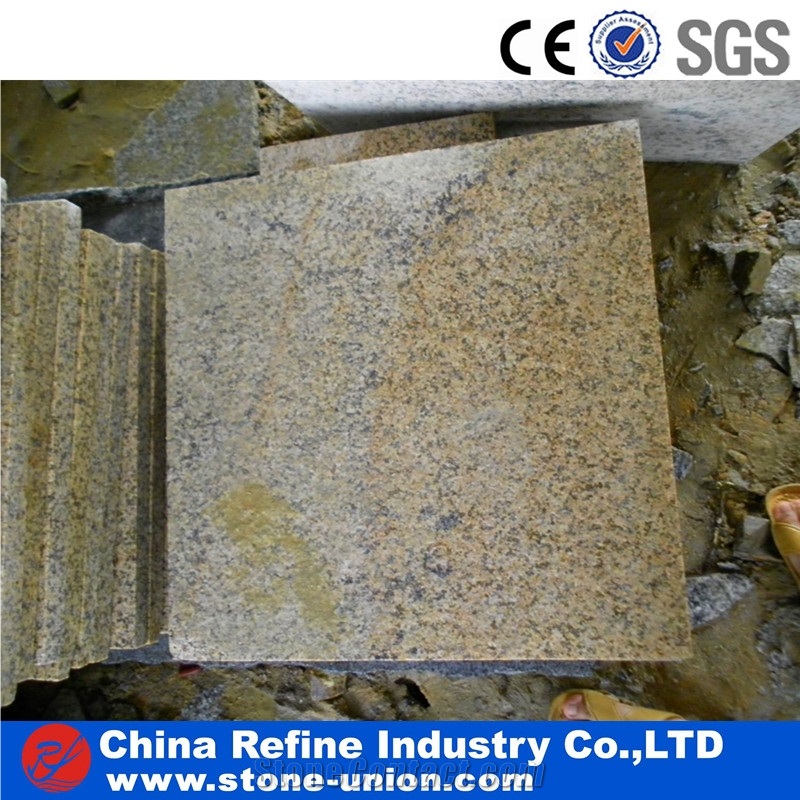 Beige Granite G682 Rusty Granite Slabs And Tiles