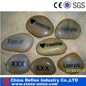Beige Pebbles Polished Aggregates, River Pebbles