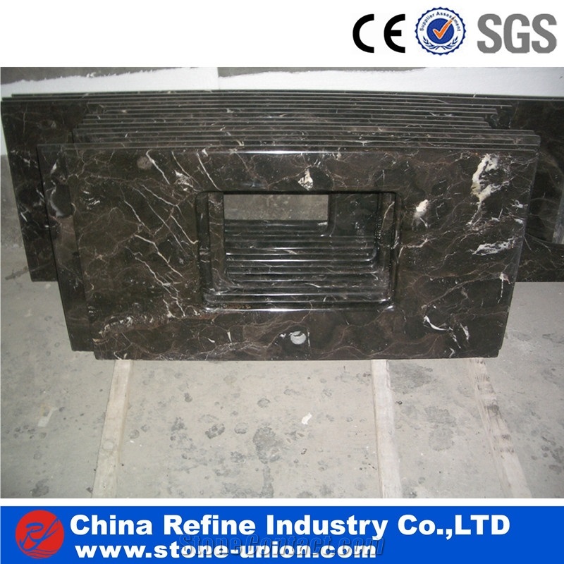 Beige Rusty Granite Countertop,Wash Vanity Tops