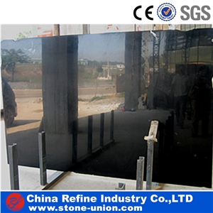 Black Ink Jade Marble Tiles,Pure Black Marble Slab