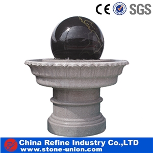 Black Marble Ball Fountain,Landscaping Fountain