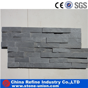 Black Slate Cultured Stone,Black Slate Wall Panel