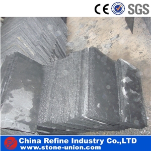 Black Slate Scale Shaped Roof Tiles