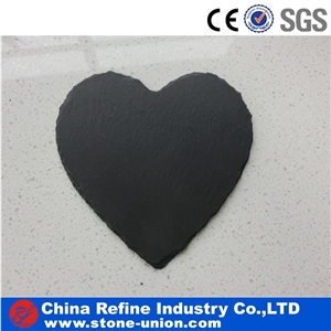 Black Slate Stoneware Dinner Plates Accessories