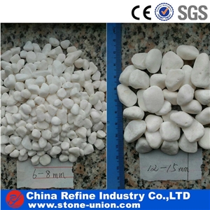 Black & White Quartzite Tumbled Pebble Stone