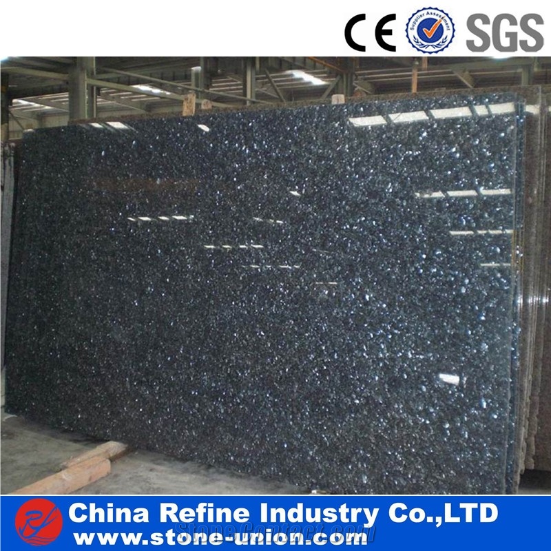 Blue Pearl Granite Slabs Wall Panel