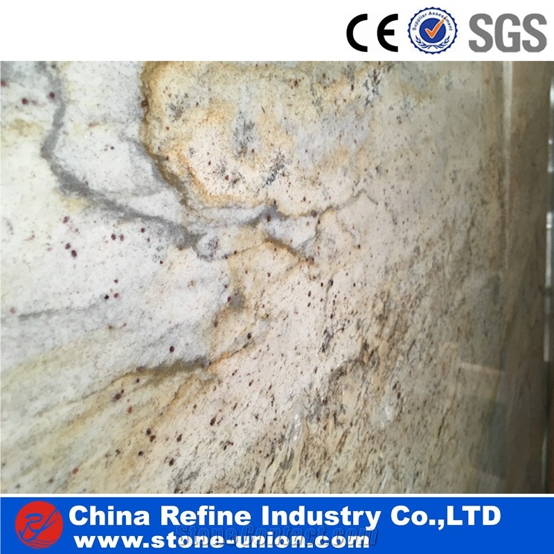 Brazil Top Quality Ash Golden Granite Slabs & Tile