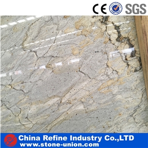 Brazil Top Quality Ash Golden Granite Slabs & Tile