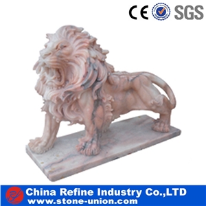 Camel Animal Red Marble Statues & Sculptures