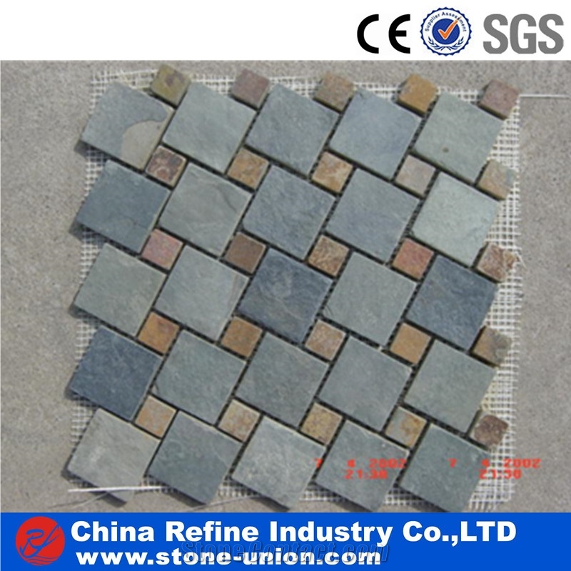 Cheap Chinese Slate Tiles Wall Paving