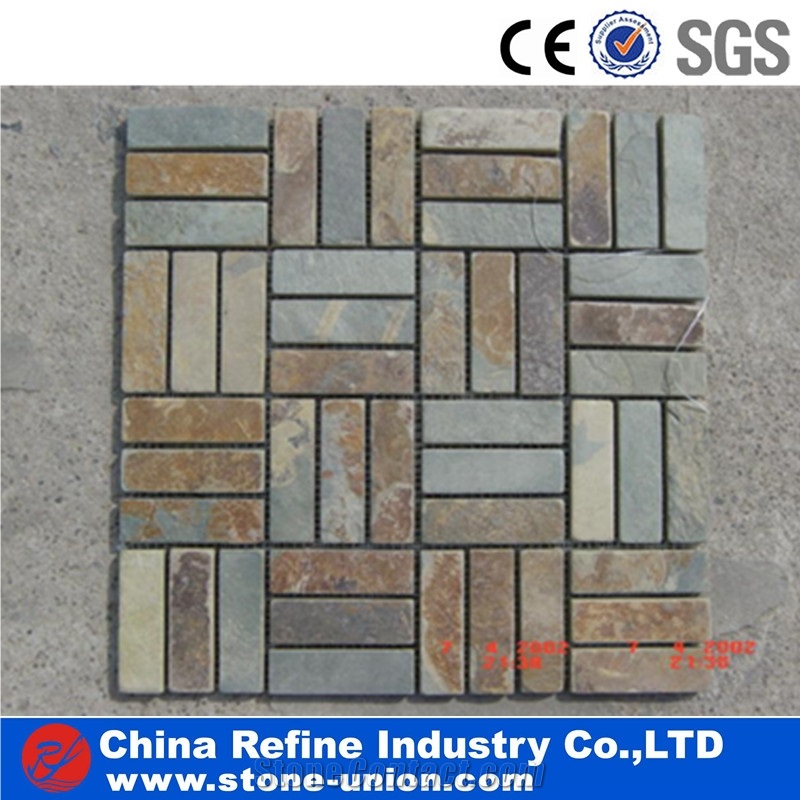 Cheap Chinese Slate Tiles Wall Paving