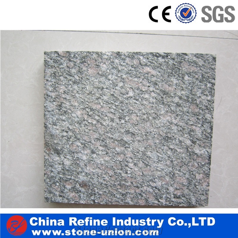 Cheap Polished Peacock Green Granite Tiles & Slabs
