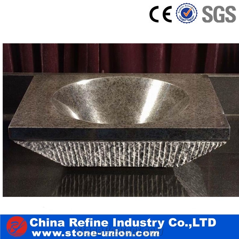 Cheap Price Bathroom Natural Stone Sink Marble Pedestal