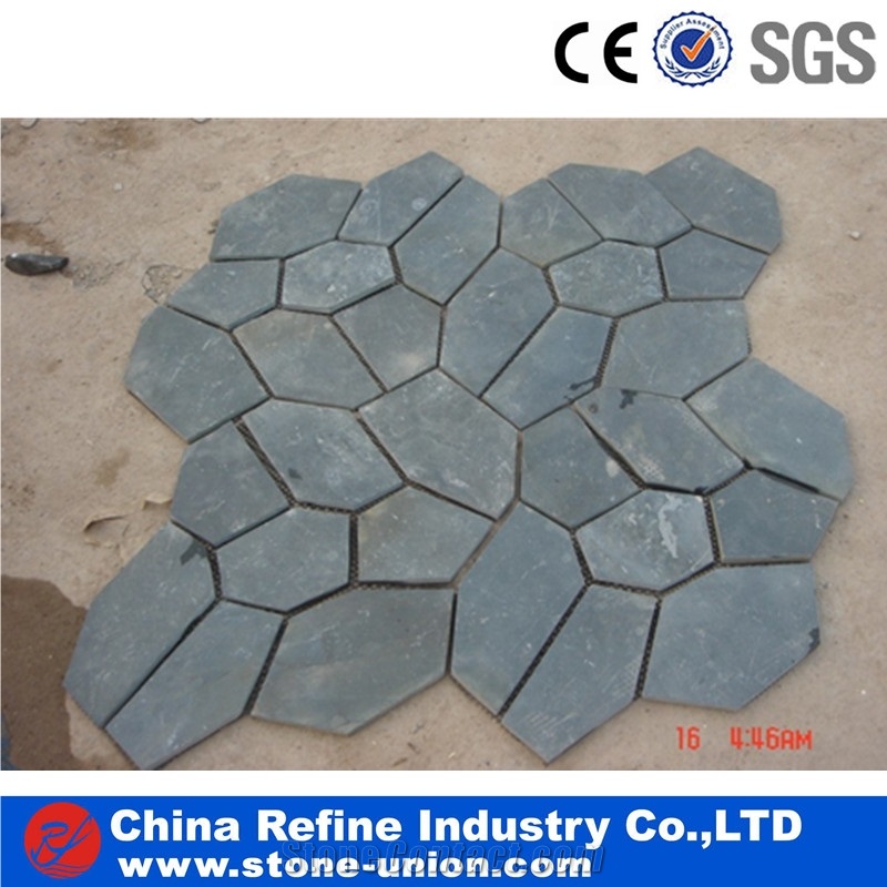 Cheap Rusty Irregular Slate Crazy Paving Stone