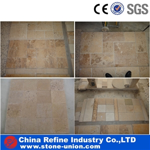 Chinese Beige Limestone Floor Tiles & Wall Tiles