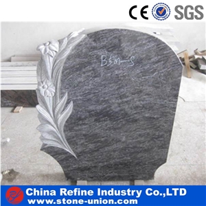 Chinese Grey Juparana Granite Headstone,Gravestone Chinese Grey Juparana Granite Headstone,Gravestone