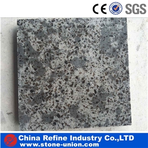 Dark Gray Polished Artificial Quartz Stone Slabs & Tiles