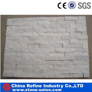 Fireplace Surround Decorative White Stack Stone