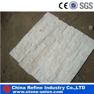 Fireplace Surround Decorative White Stack Stone
