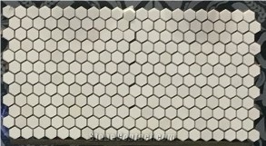 Flower Polished Pattern Marble Mosaic Tiles