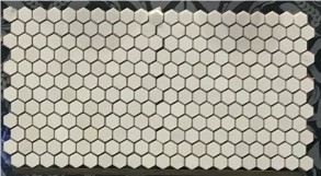 Flower Polished Pattern Marble Mosaic Tiles