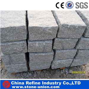 G602 Light Crystal Grey Granite Stone Kerbstones