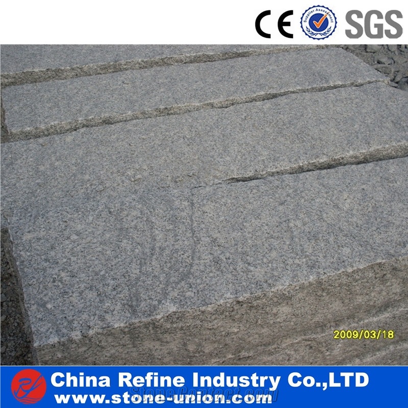 G602 Light Crystal Grey Granite Stone Kerbstones