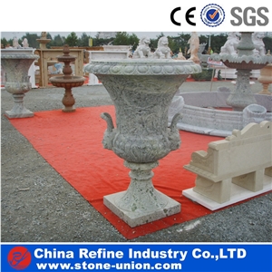 G603 Gray Granite Rectangular Flower Pots