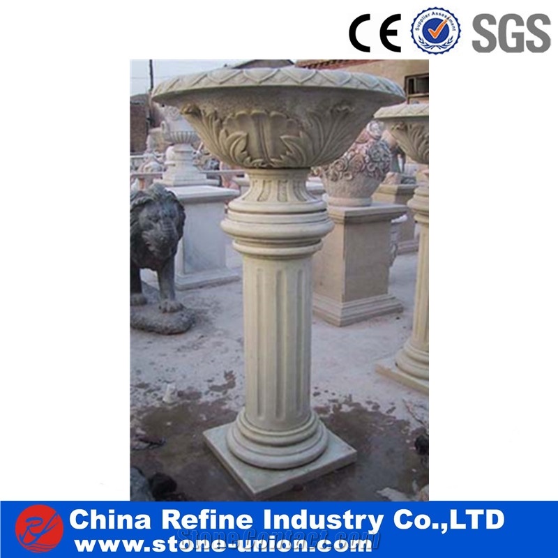 G603 Gray Granite Rectangular Flower Pots