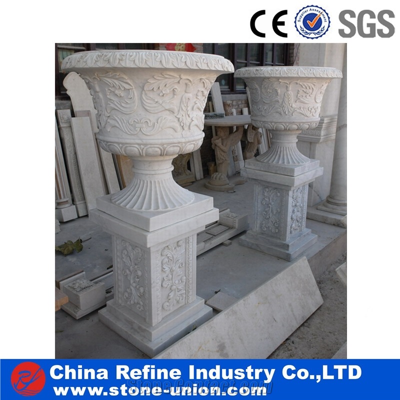 G603 Gray Granite Rectangular Flower Pots