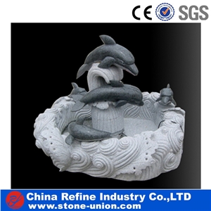 G682 Yellow and Beige Rusty Granite Fountains