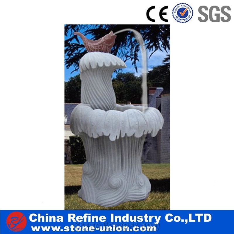 G682 Yellow and Beige Rusty Granite Fountains