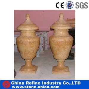 G682 Yellow Rusty Granite Flower Planters Boxes