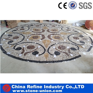 Garden Pebbles Mosaic Design, Pebble Stone Mosaic