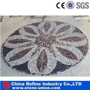 Garden Pebbles Mosaic Design, Pebble Stone Mosaic