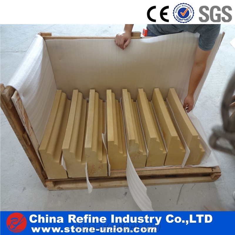 Gold Color Sandstone Window Sills Window Frame