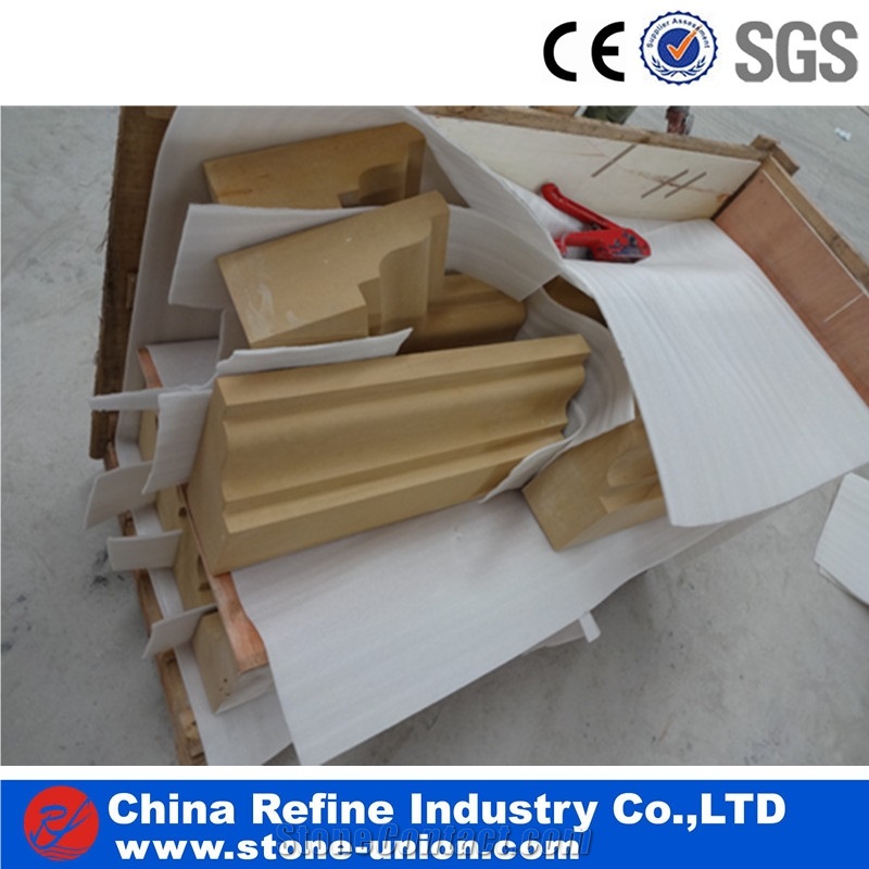 Gold Color Sandstone Window Sills Window Frame