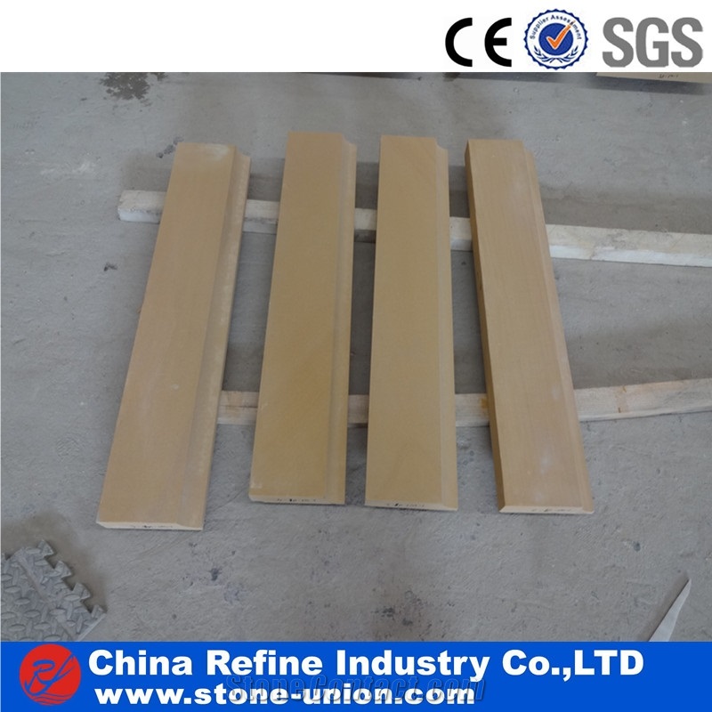 Gold Color Sandstone Window Sills Window Frame