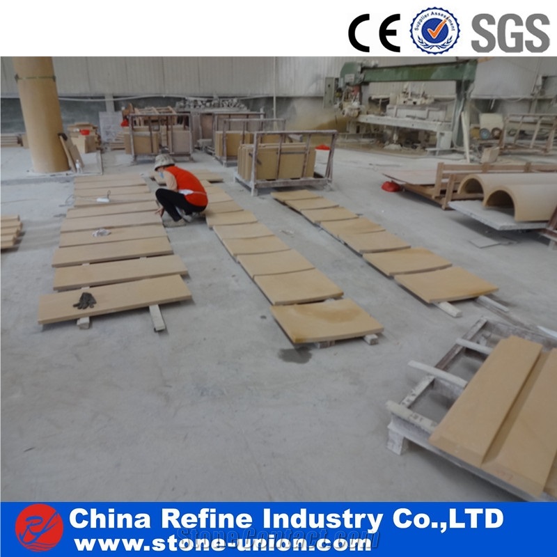 Gold Color Sandstone Window Sills Window Frame