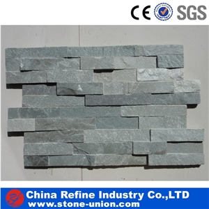 Green Slate Flat Cultured Stone,Slate Wall Panel
