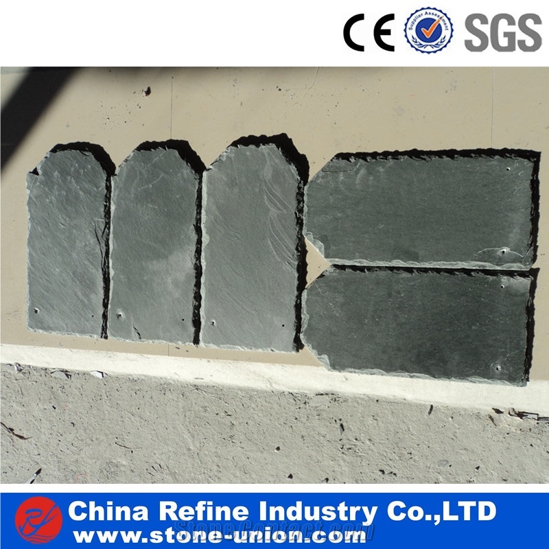 Grey Natural Chinese Slate Roofing Slate Tiles