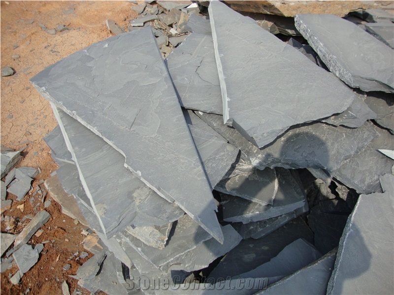 Grey Slate Crazy Paver Flagstone for Landscape