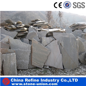 Grey Slate Flagstones Random Shaped Slate
