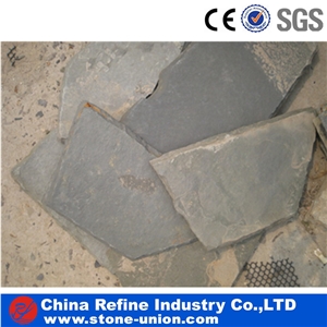 Grey Slate Flagstones Random Shaped Slate